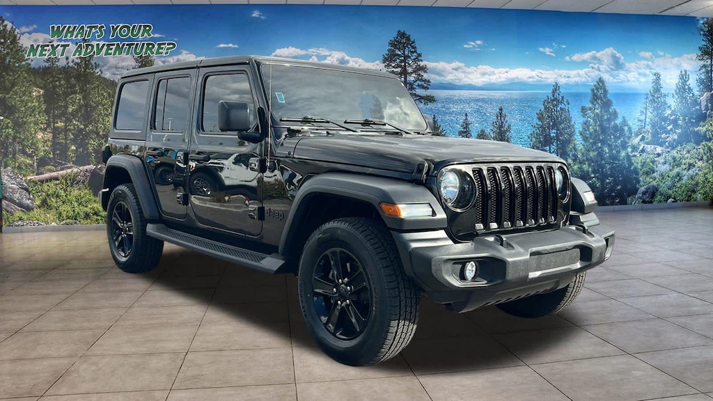 Used 2022 Jeep Wrangler Unlimited Sport Altitude SUV