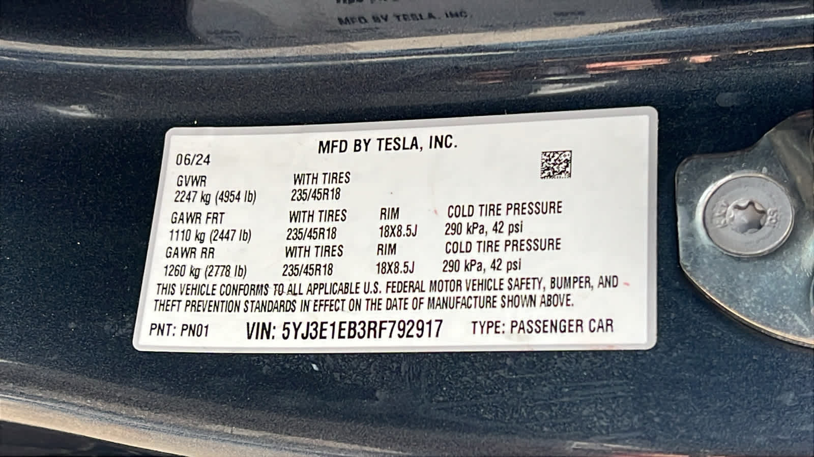 Thumbnail: 2024 Tesla Model 3 - 29