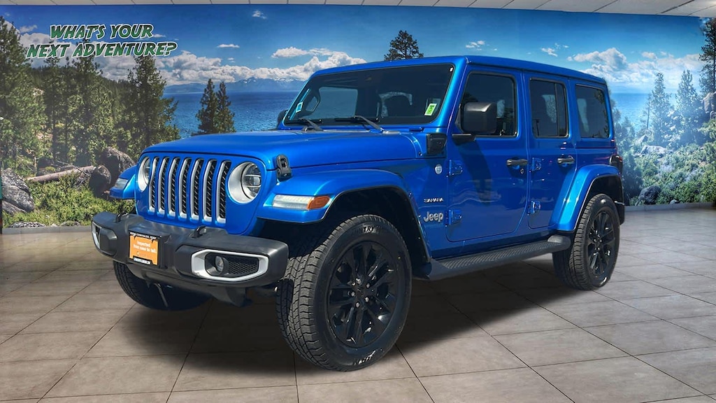Certified 2021 Jeep Wrangler 4xe Unlimited Sahara SUV