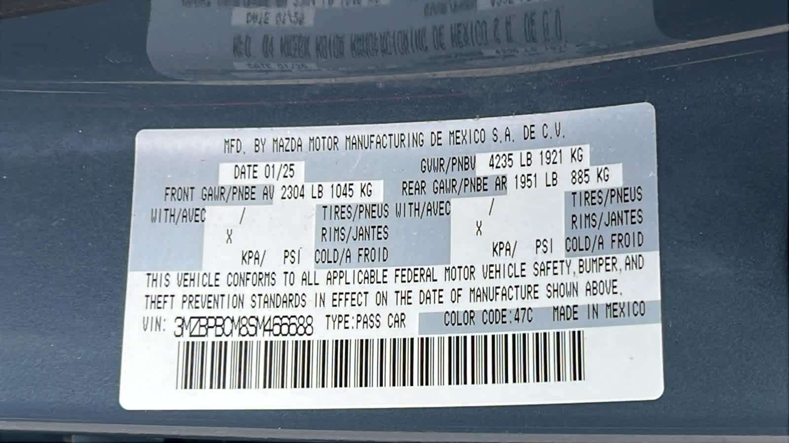 Thumbnail: 2025 Mazda Mazda3 - 30