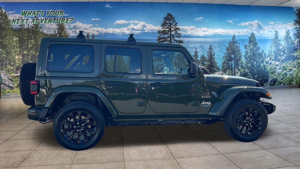 Certified 2022 Jeep Wrangler 4xe Unlimited Sahara SUV