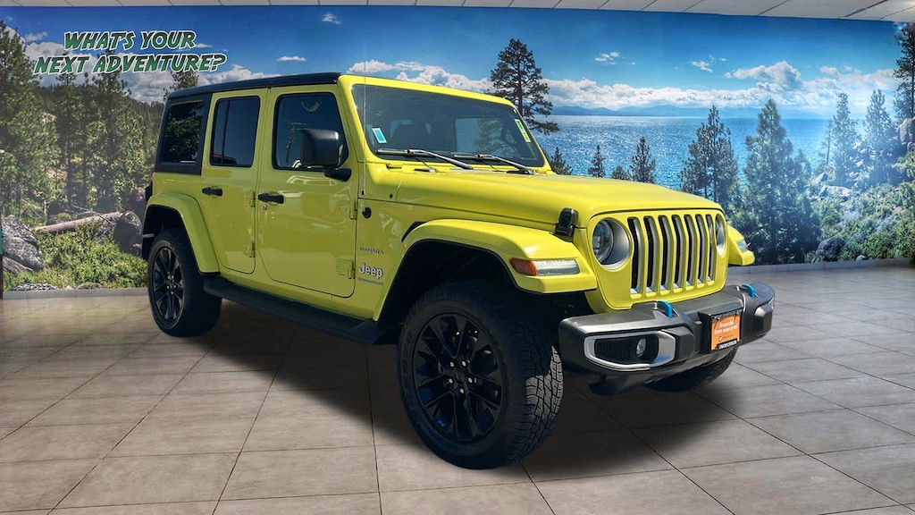 Used 2023 Jeep Wrangler 4xe Sahara SUV