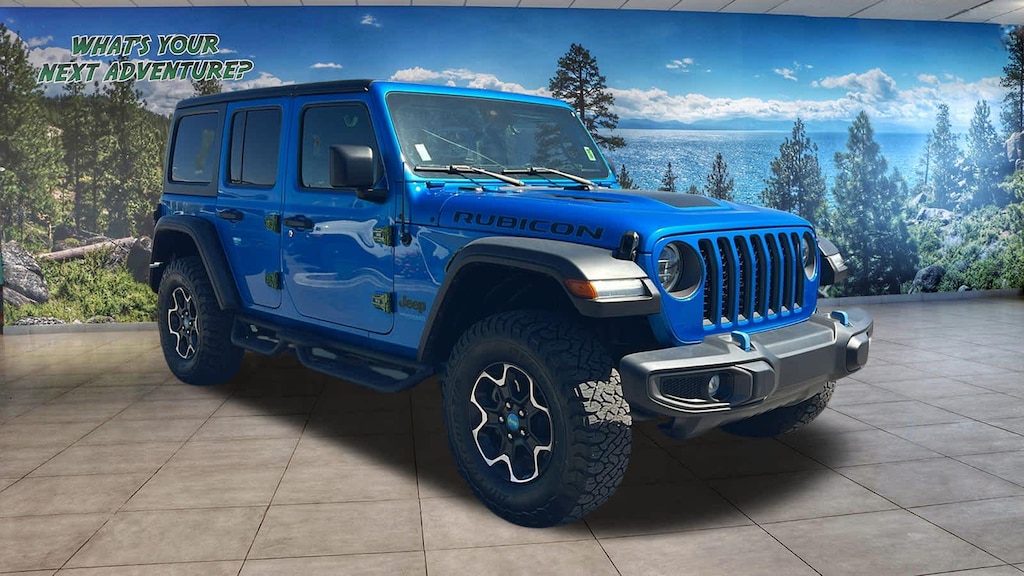 Certified 2022 Jeep Wrangler Unlimited 4xe Unlimited Rubicon SUV