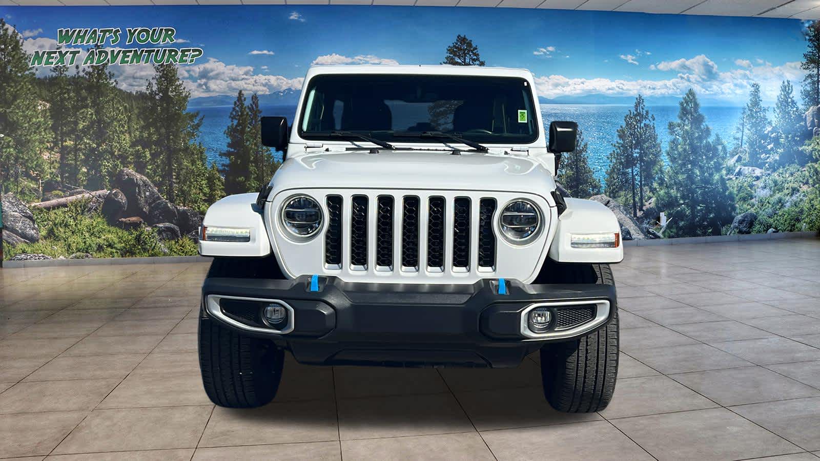 Used 2022 Jeep Wrangler Unlimited Sahara 4XE with VIN 1C4JJXP61NW170019 for sale in Reno, NV