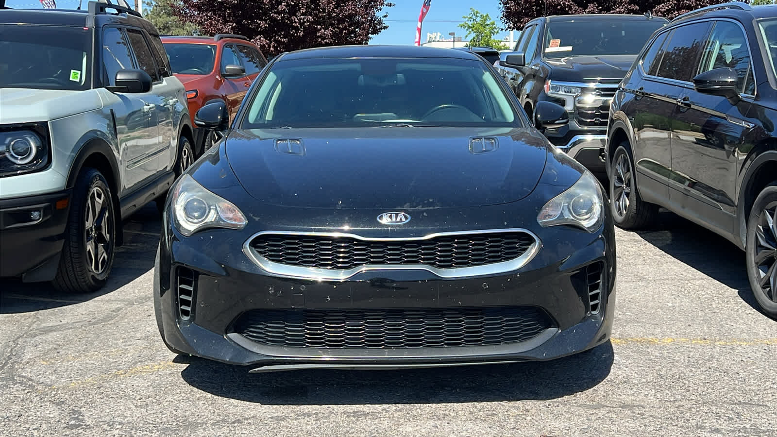 Used 2018 Kia Stinger Stinger with VIN KNAE15LA9J6035507 for sale in Reno, NV