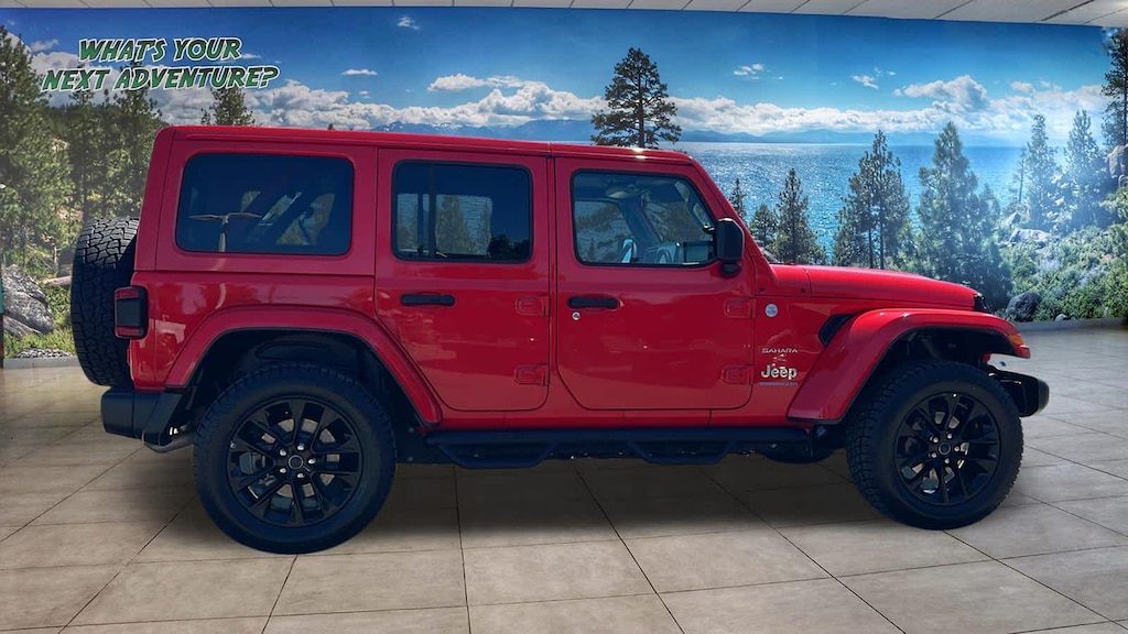 Certified 2024 Jeep Wrangler 4xe Sahara SUV
