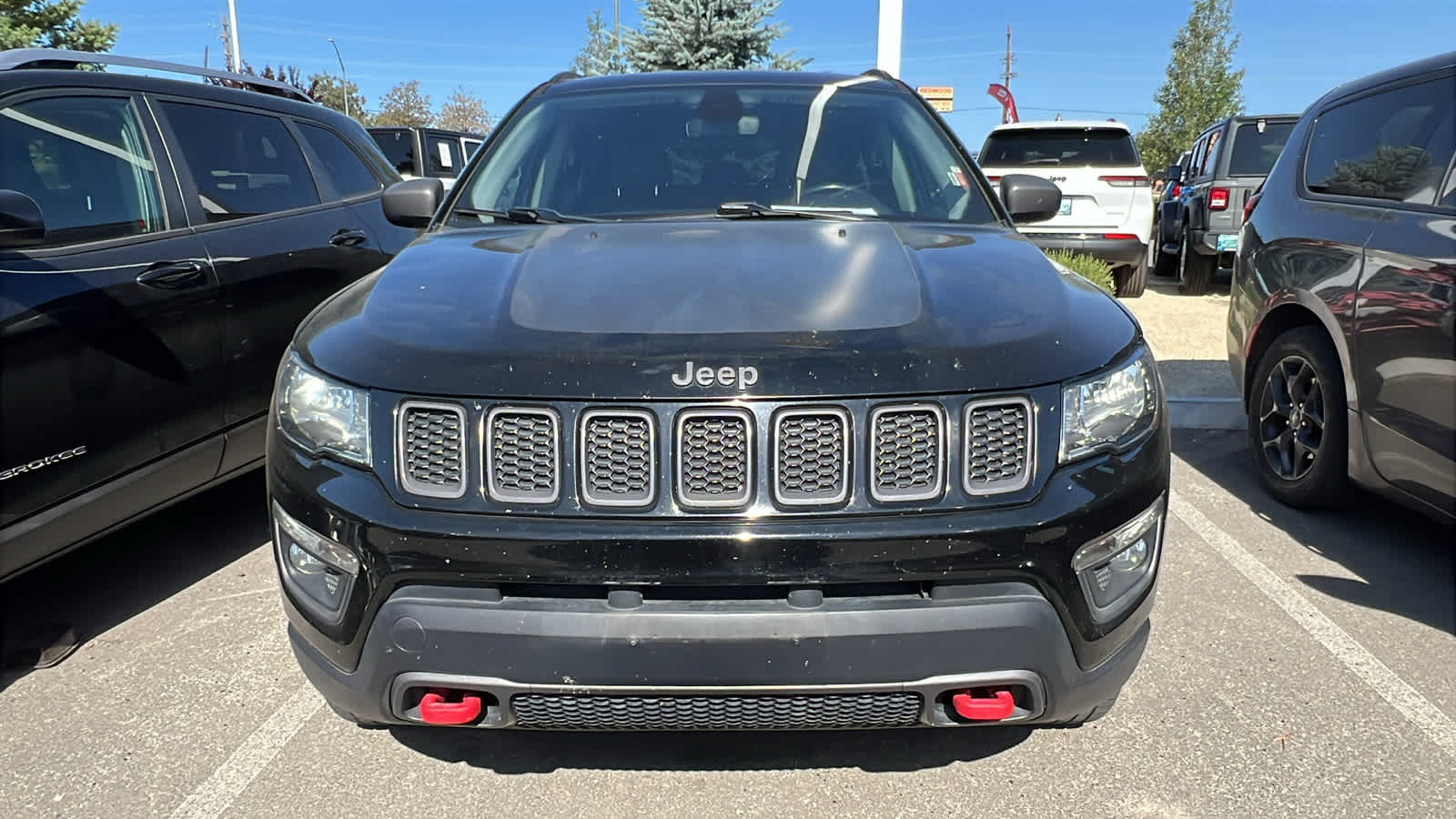 Used 2018 Jeep Compass Trailhawk with VIN 3C4NJDDB7JT442090 for sale in Reno, NV