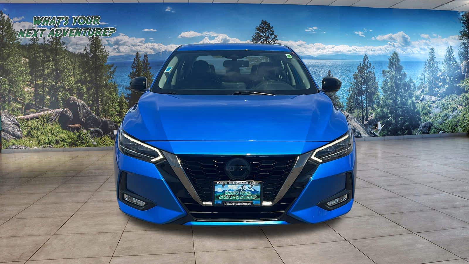 Used 2021 Nissan Sentra SR with VIN 3N1AB8DV6MY329366 for sale in Reno, NV