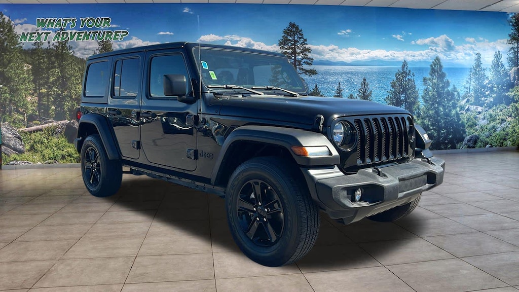 Certified 2022 Jeep Wrangler Unlimited Sport Altitude SUV