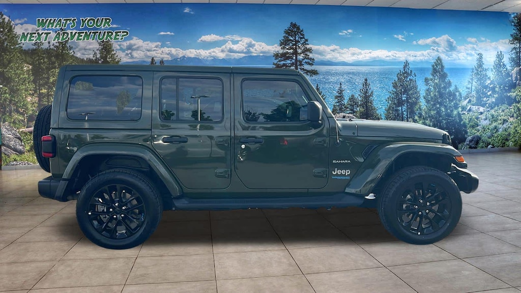 Certified 2022 Jeep Wrangler Unlimited 4xe Unlimited Sahara SUV