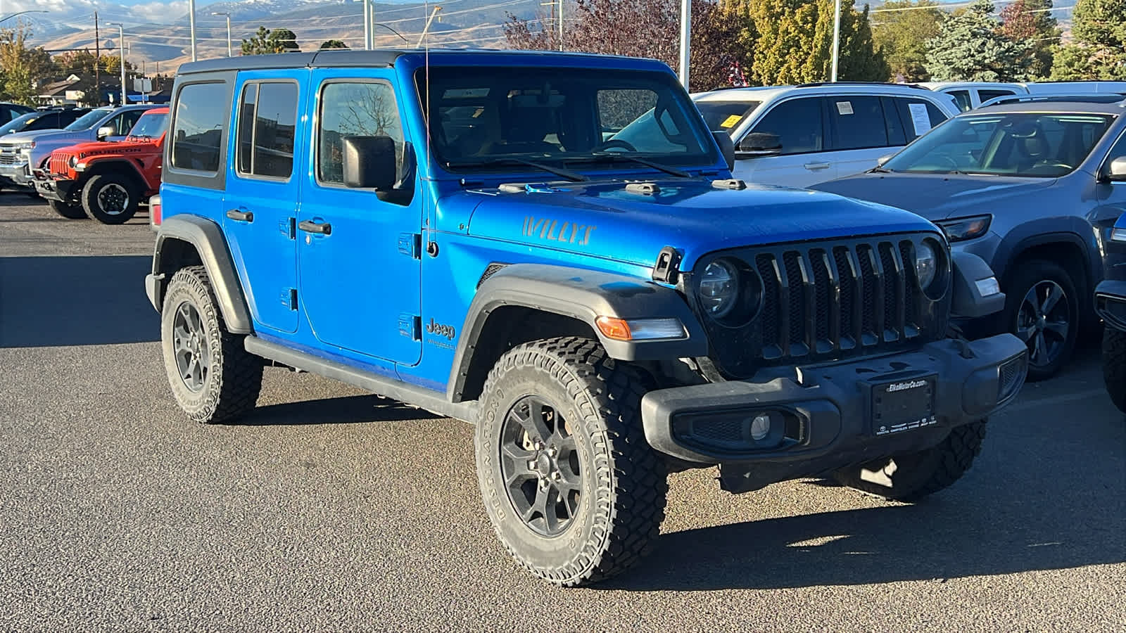 Used 2021 Jeep Wrangler Unlimited Willys SUV