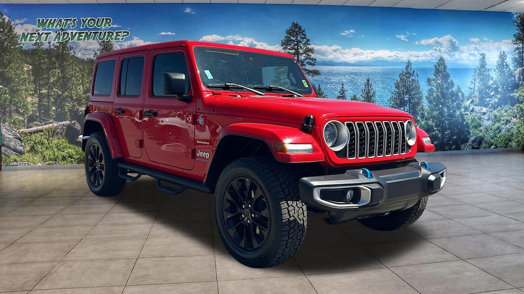 Certified 2024 Jeep Wrangler 4xe Sahara SUV