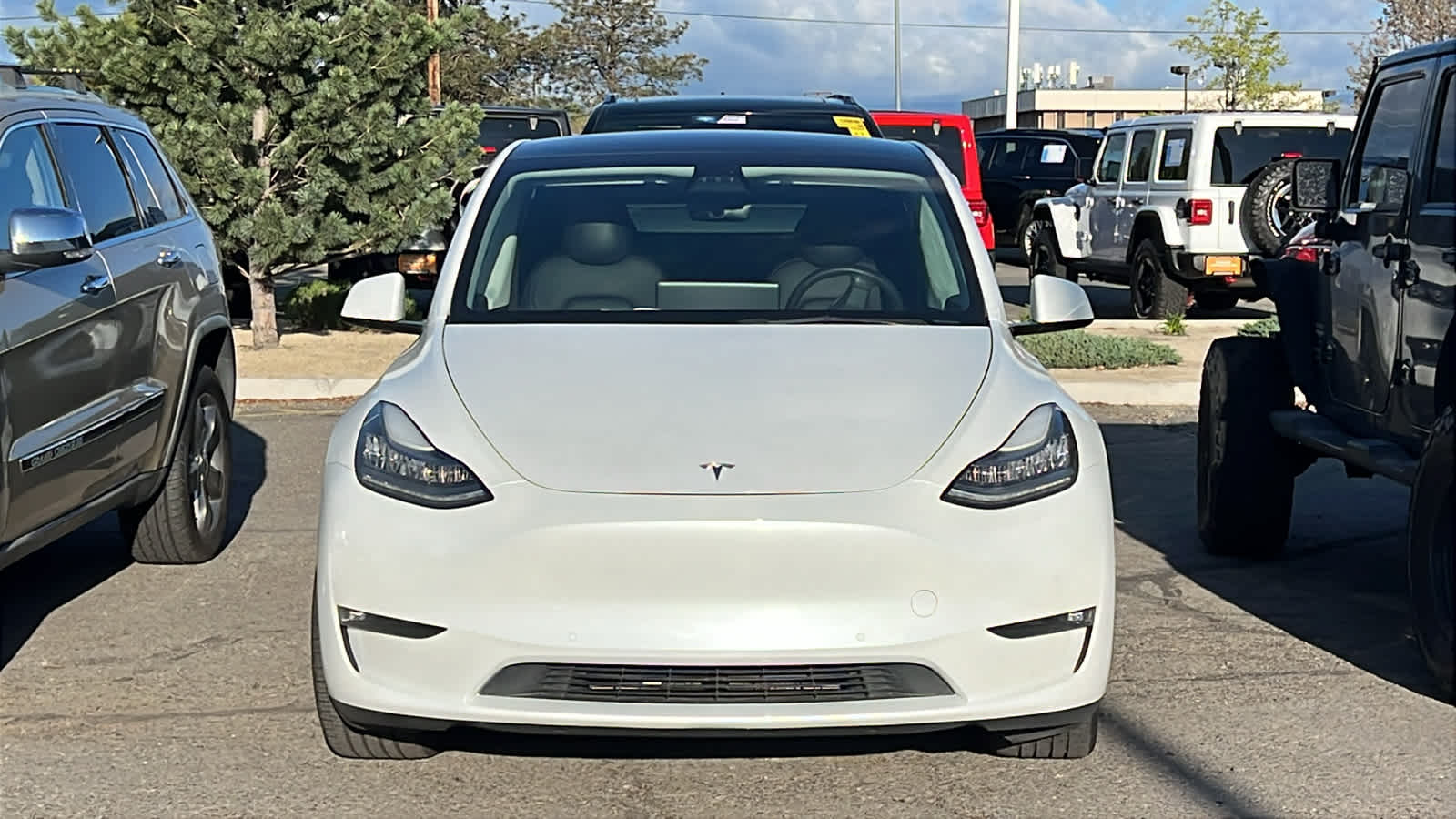Used 2021 Tesla Model Y Long Range with VIN 5YJYGDEE3MF113264 for sale in Reno, NV