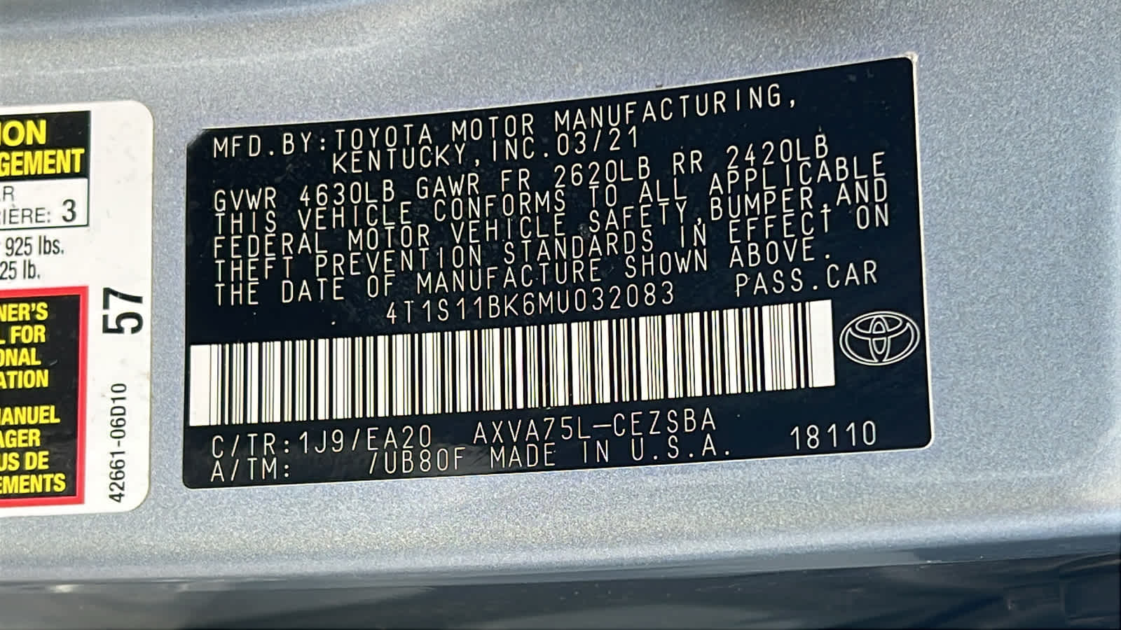 Thumbnail: 2021 Toyota Camry - 30