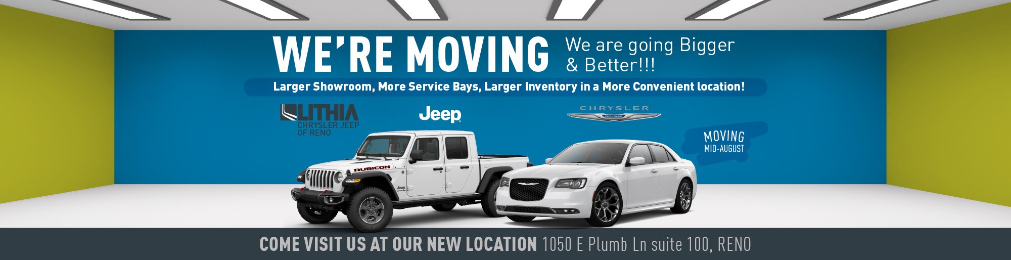 Lithia Chrysler Jeep of Reno New & Used Car Dealership Parts