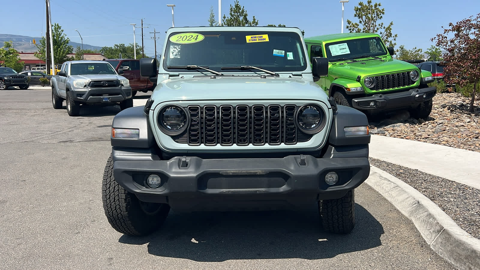Used 2024 Jeep Wrangler 4-Door Sport S with VIN 1C4PJXDN1RW104713 for sale in Reno, NV