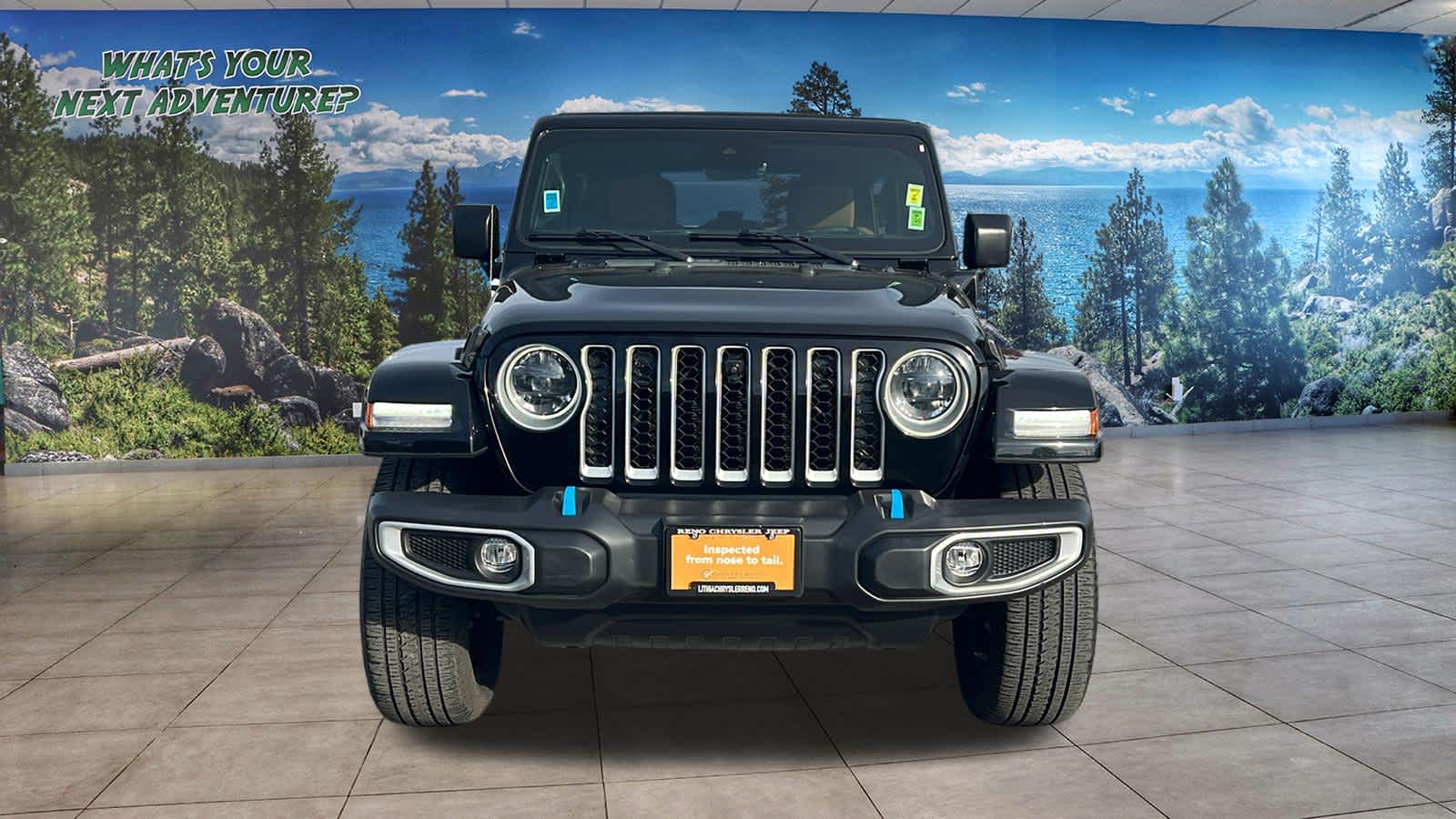 Used 2023 Jeep Wrangler 4xe Sahara 4XE with VIN 1C4JJXP62PW515349 for sale in Reno, NV