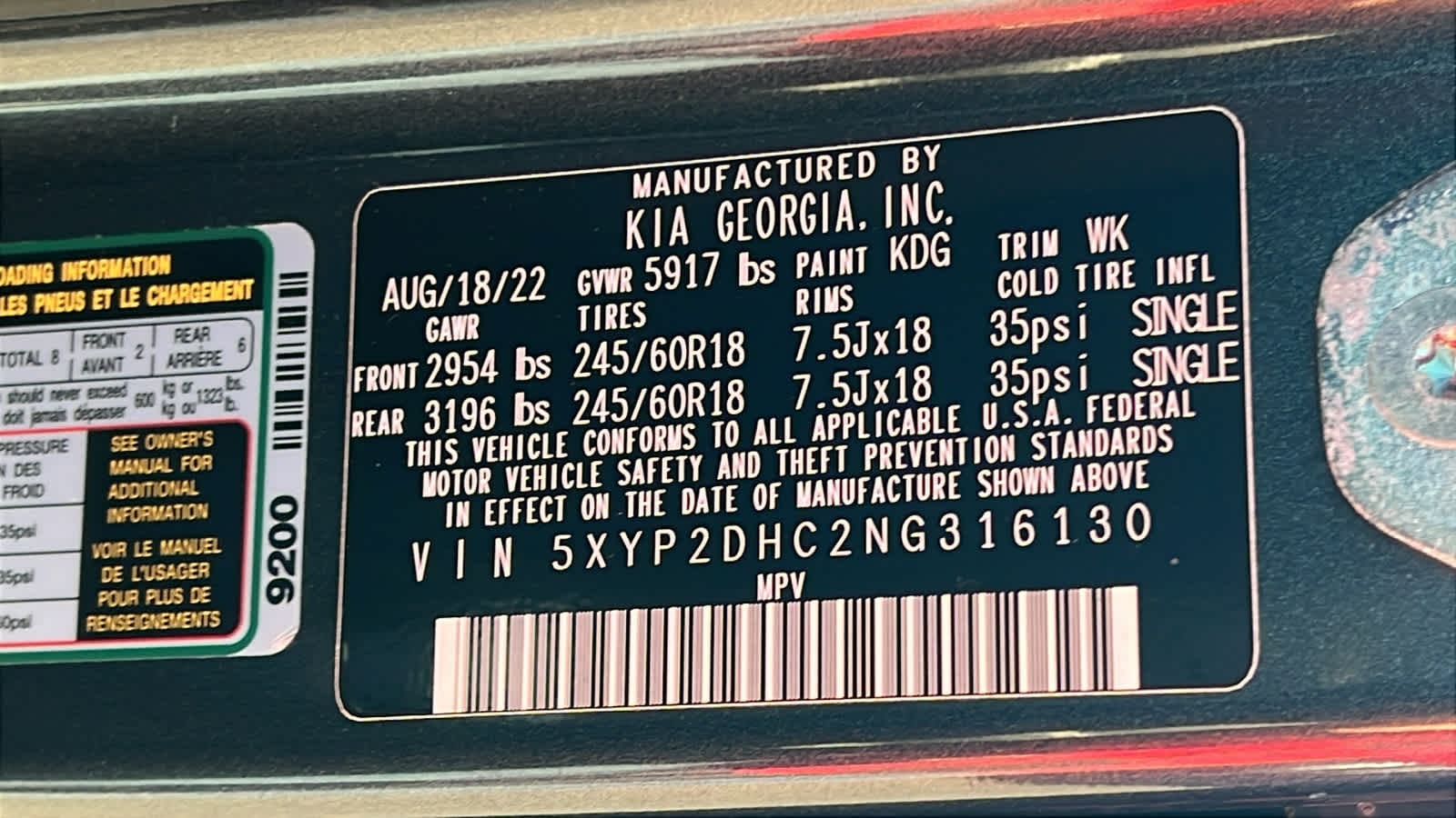 Thumbnail: 2022 Kia Telluride - 30