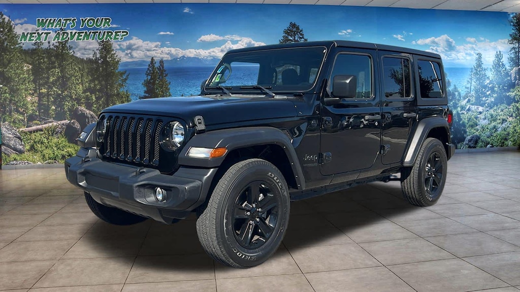 Certified 2022 Jeep Wrangler Unlimited Sport Altitude SUV