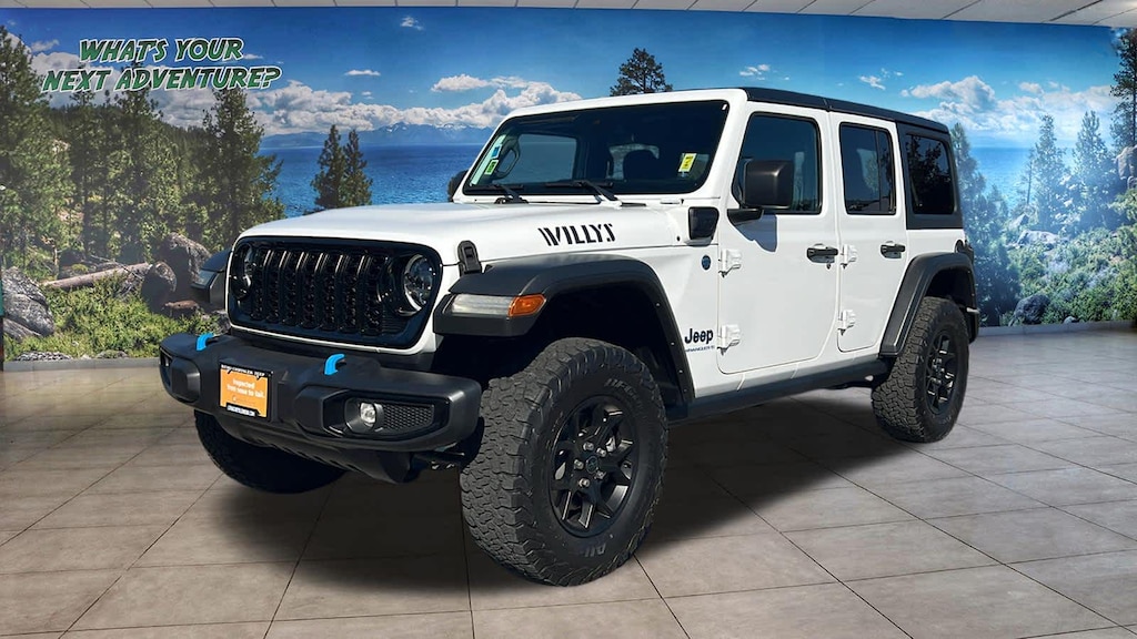 Certified 2024 Jeep Wrangler 4xe Willys SUV