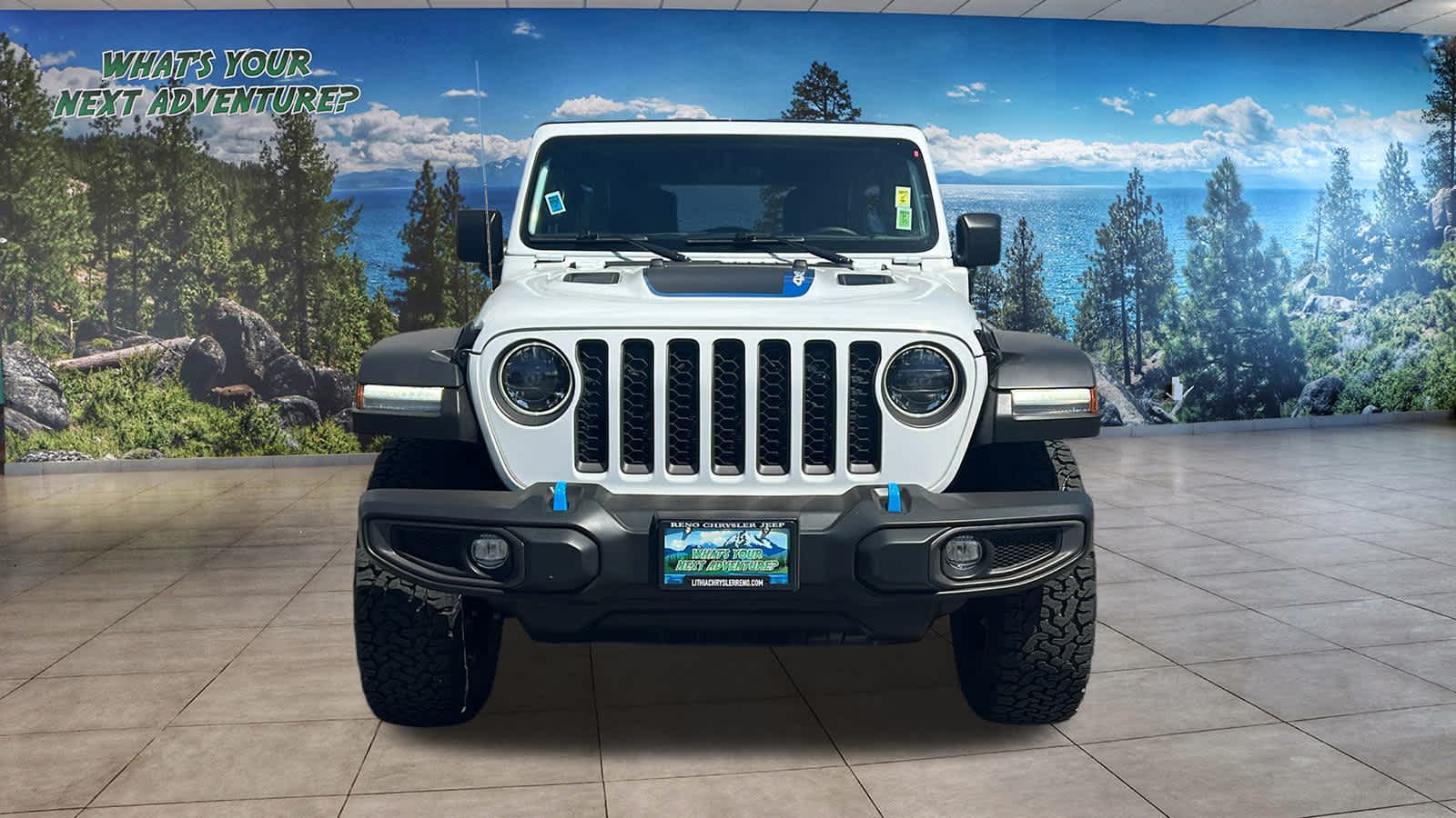 Certified 2023 Jeep Wrangler 4xe Rubicon 4XE with VIN 1C4JJXR65PW696525 for sale in Reno, NV