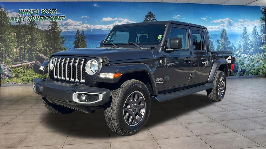 Certified 2022 Jeep Gladiator Overland Truck Crew Cab