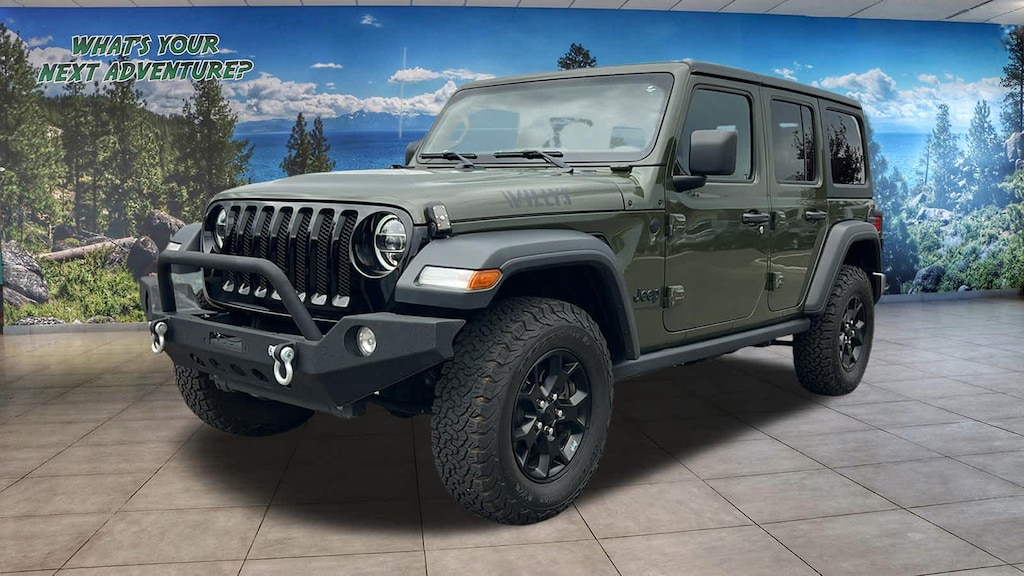 Certified 2021 Jeep Wrangler Unlimited Willys SUV