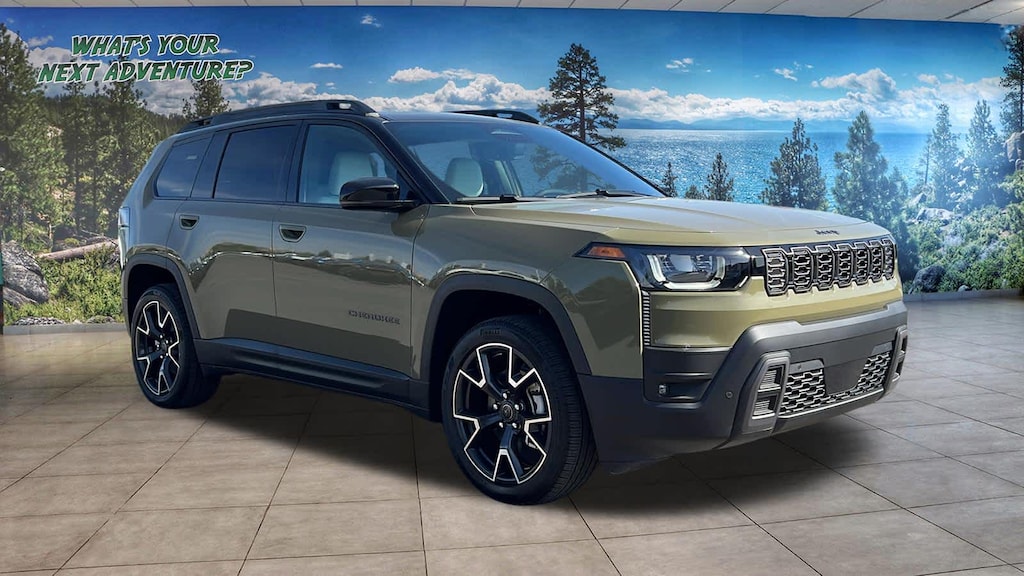 New 2026 Jeep Cherokee Overland Sport Utility