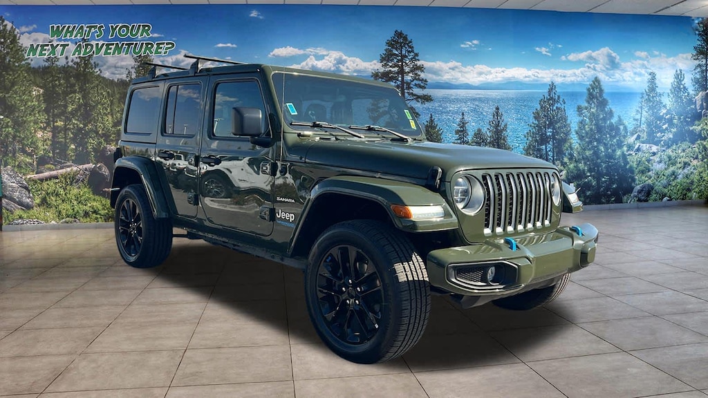 Certified 2022 Jeep Wrangler 4xe Unlimited Sahara SUV