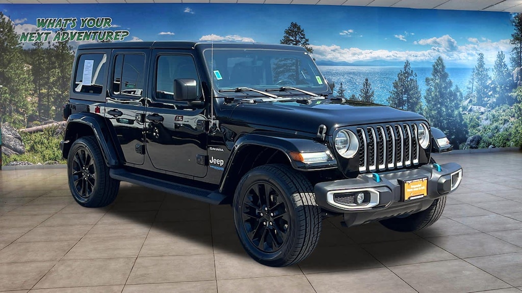 Certified 2022 Jeep Wrangler 4xe Unlimited Sahara SUV