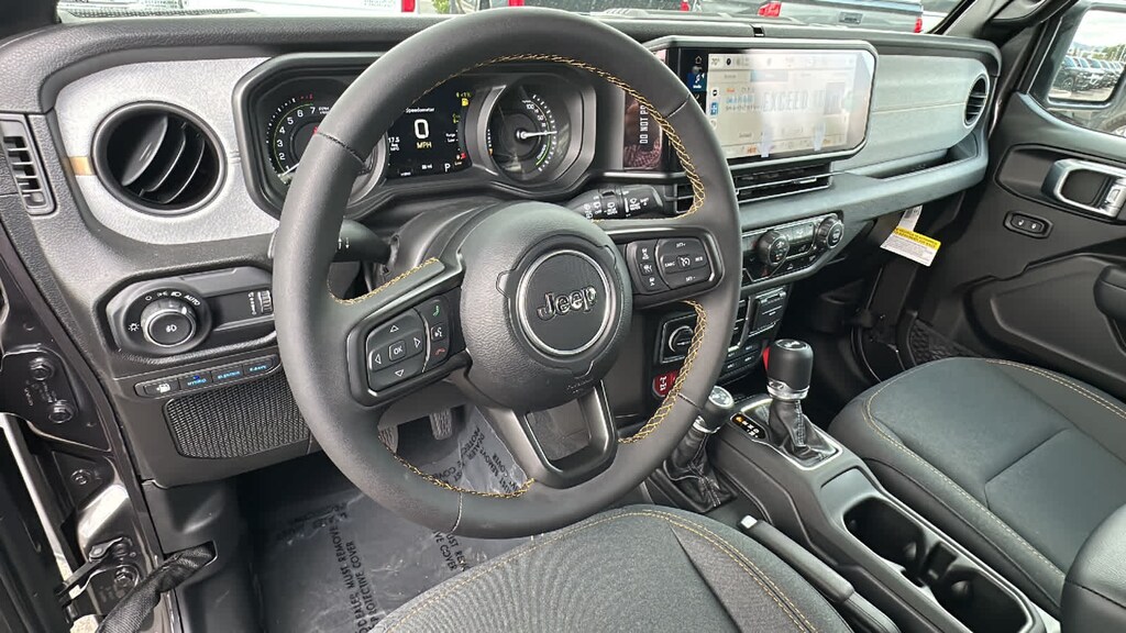 New 2024 Jeep Wrangler 4xe Willys Sport Utility Granite Crystal For