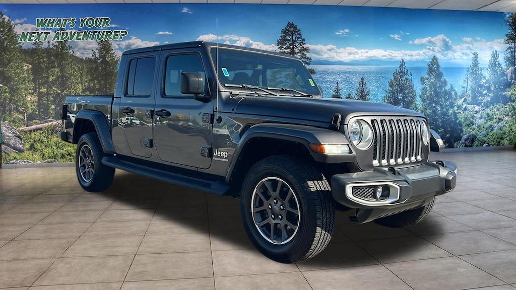 Certified 2022 Jeep Gladiator Overland Truck Crew Cab