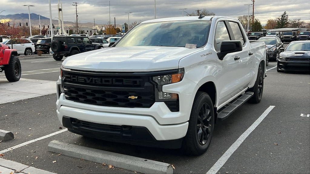 Used 2024 Chevrolet Silverado 1500 Custom Truck Crew Cab