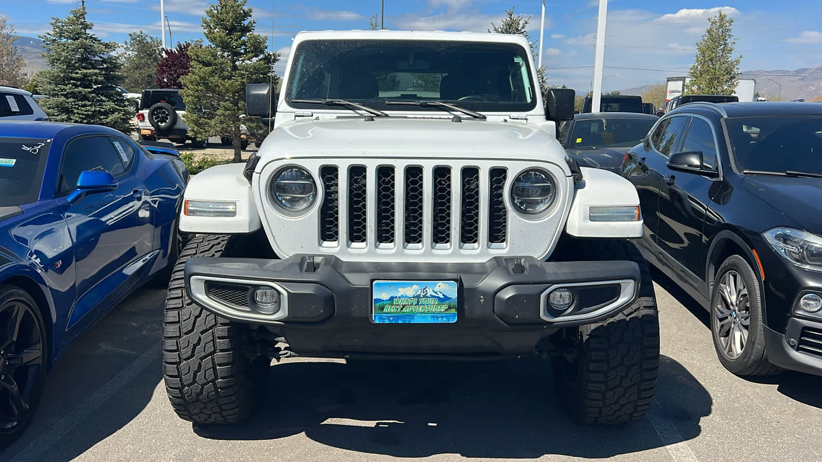 Used 2021 Jeep Wrangler Unlimited Sahara 4XE with VIN 1C4JJXP62MW705535 for sale in Reno, NV