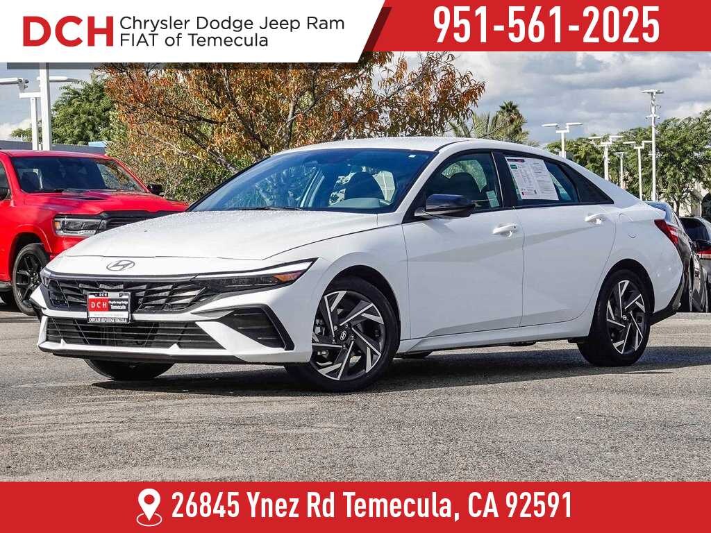 Used 2025 Hyundai Elantra Hybrid SEL Sport Sedan