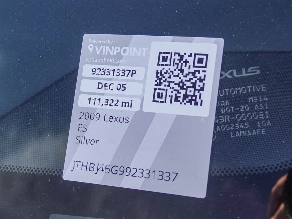 Thumbnail: 2009 Lexus ES - 28