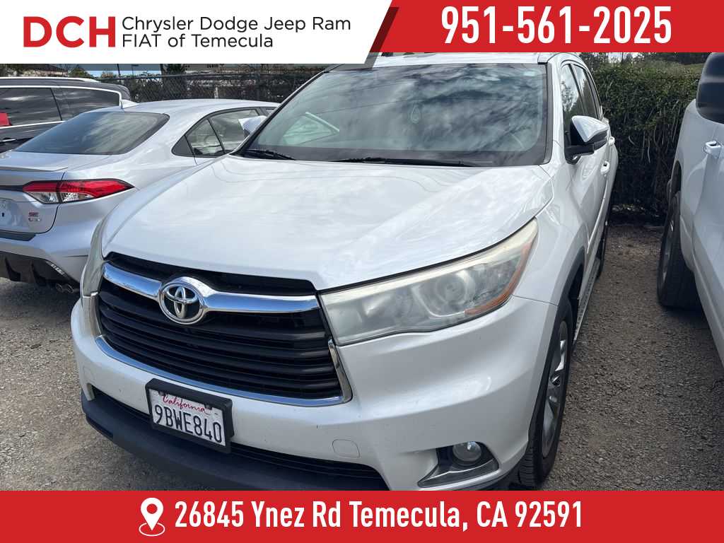2015 Toyota Highlander Limited -
                  Temecula, CA