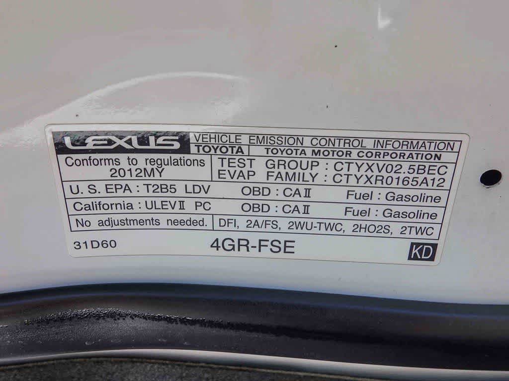 Thumbnail: 2012 Lexus IS - 28