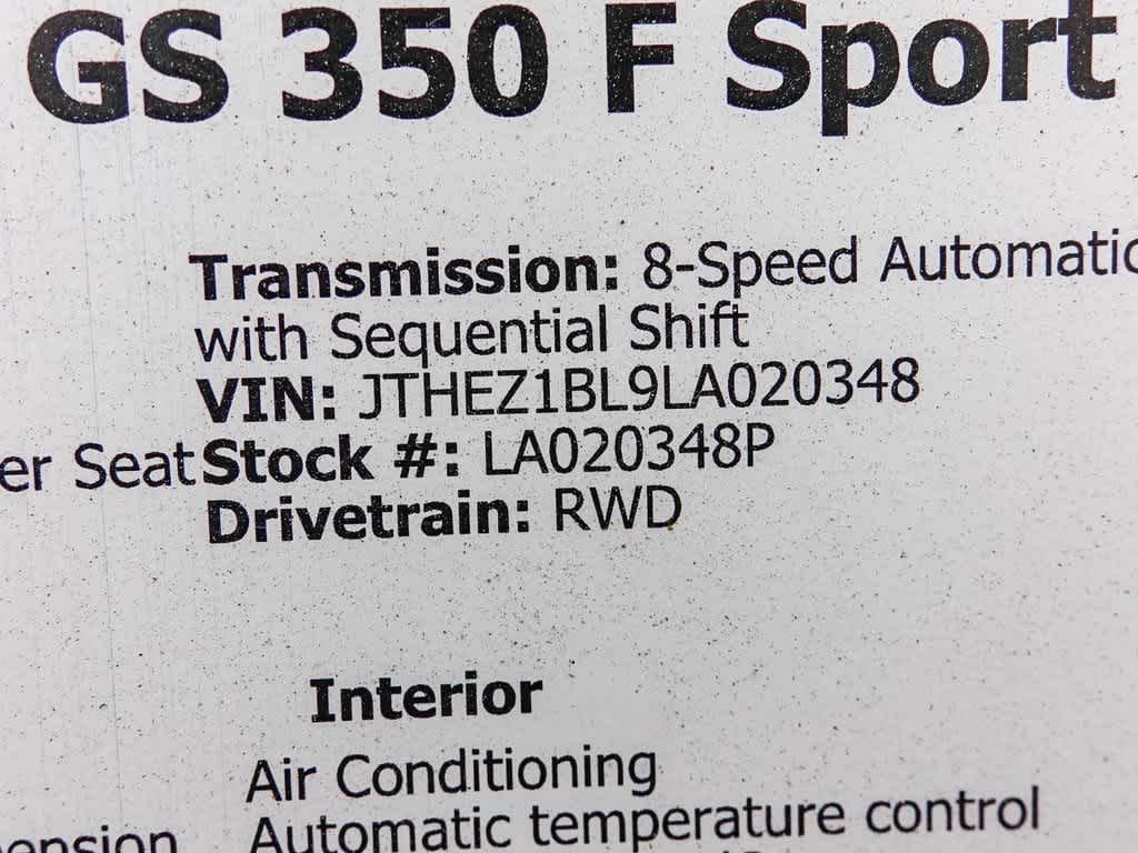 Thumbnail: 2020 Lexus GS - 30