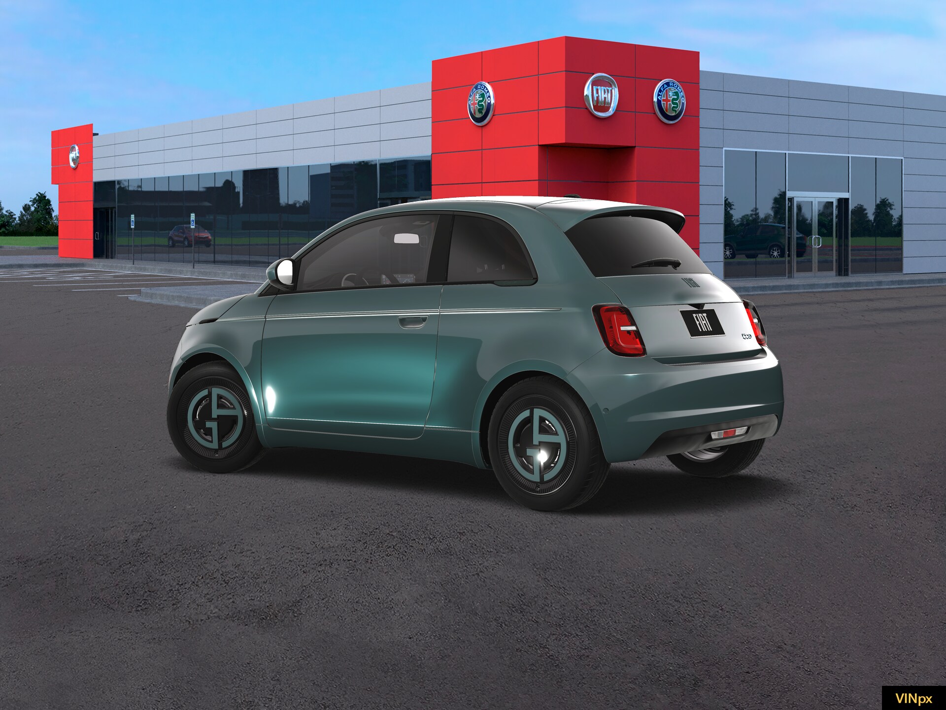 2025 Fiat 500e La Prima photo 2