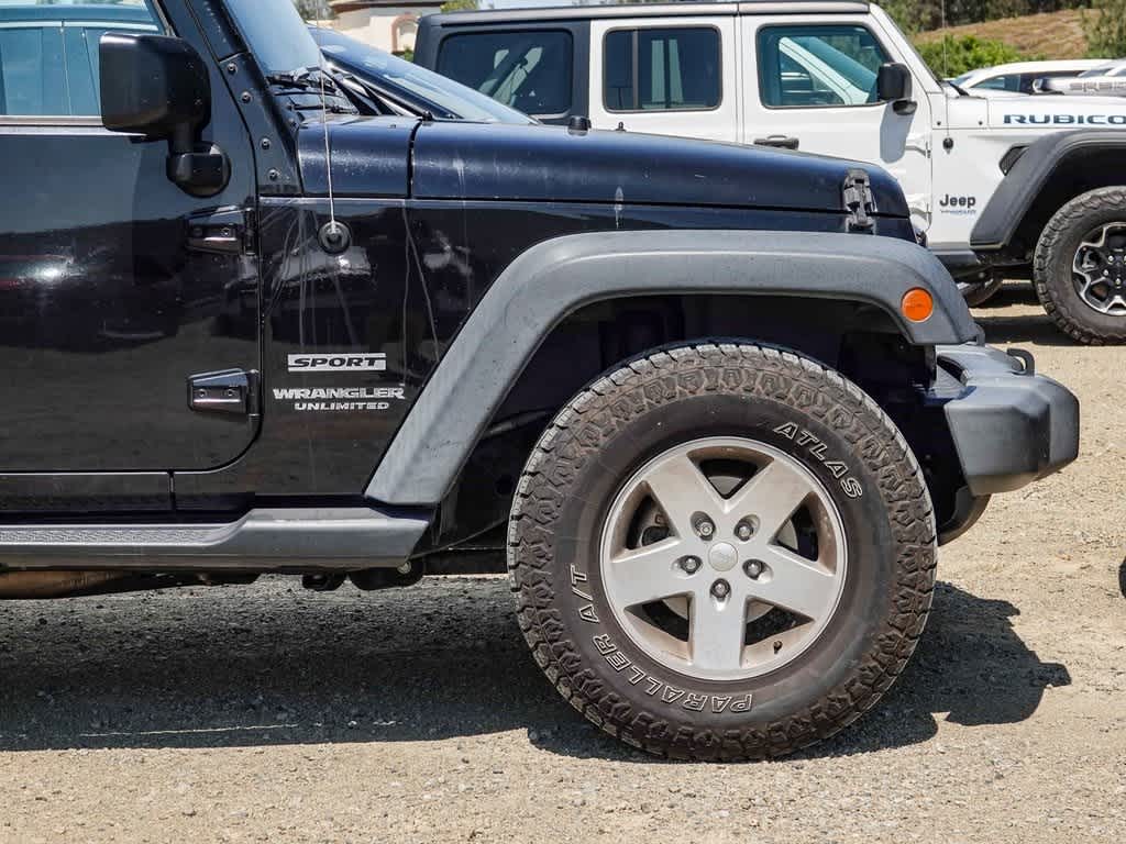 2017 Jeep Wrangler Unlimited Sport 8