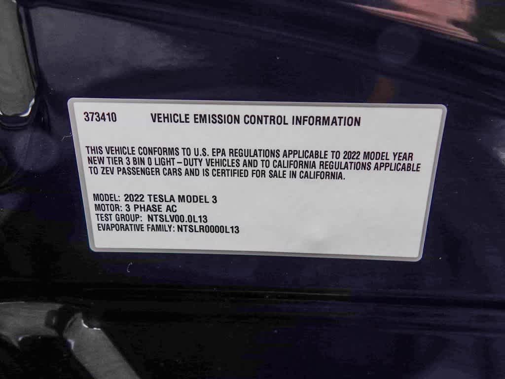 Thumbnail: 2022 Tesla Model 3 - 28