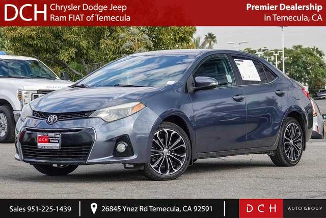 2015 Toyota Corolla S -
                Temecula, CA