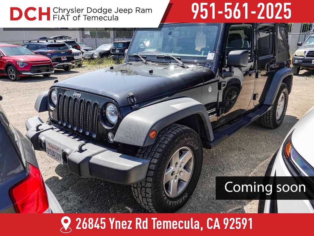2017 Jeep Wrangler Unlimited Sport Hero Image