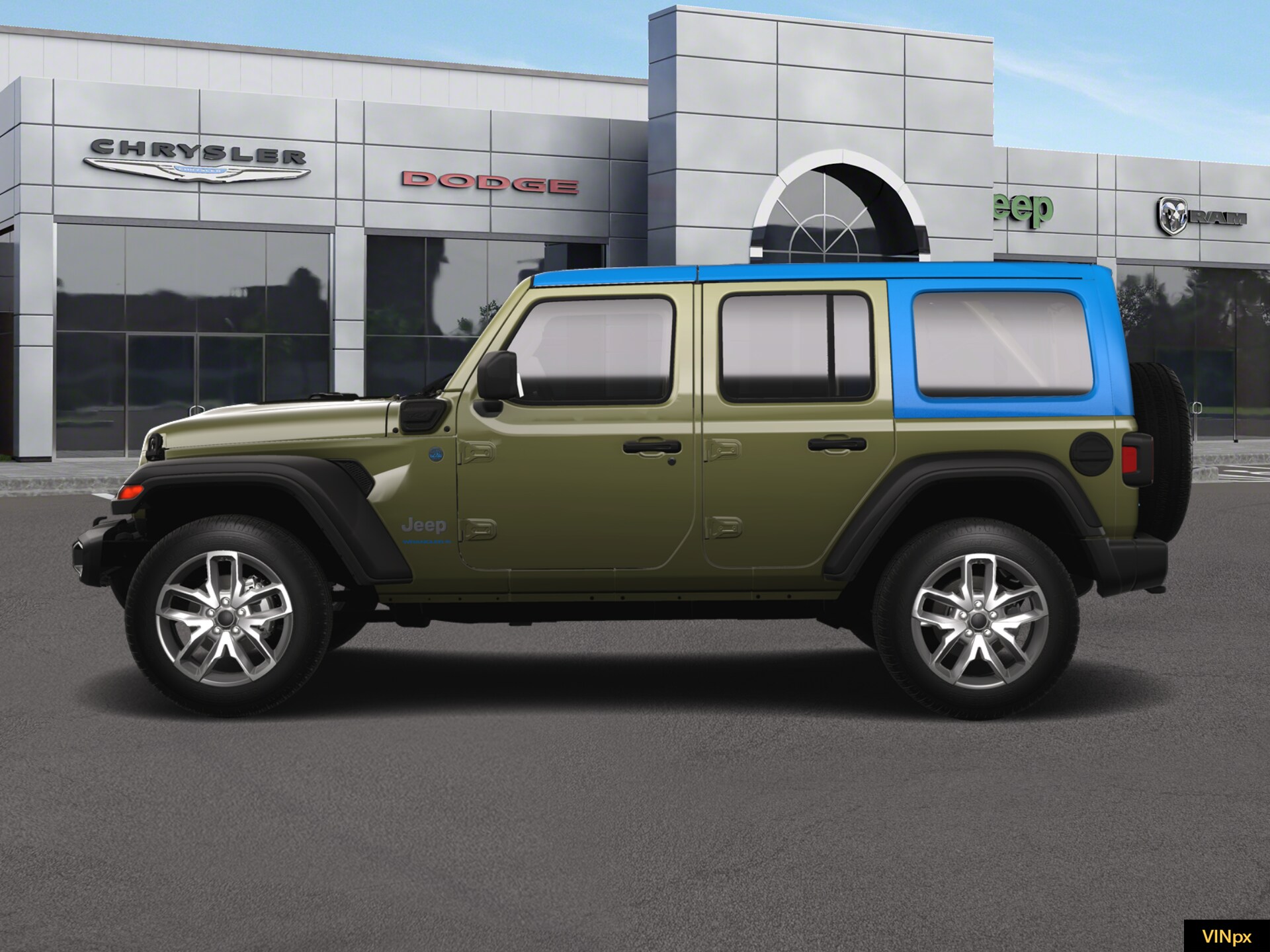 2025 Jeep Wrangler X Hero Image
