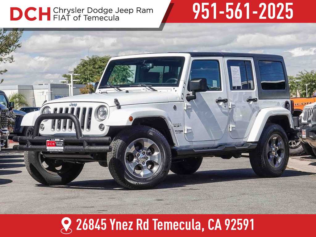 2018 Jeep Wrangler Unlimited Sahara -
                  Temecula, CA