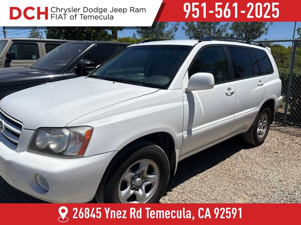 2003 Toyota Highlander Base -
                  Temecula, CA