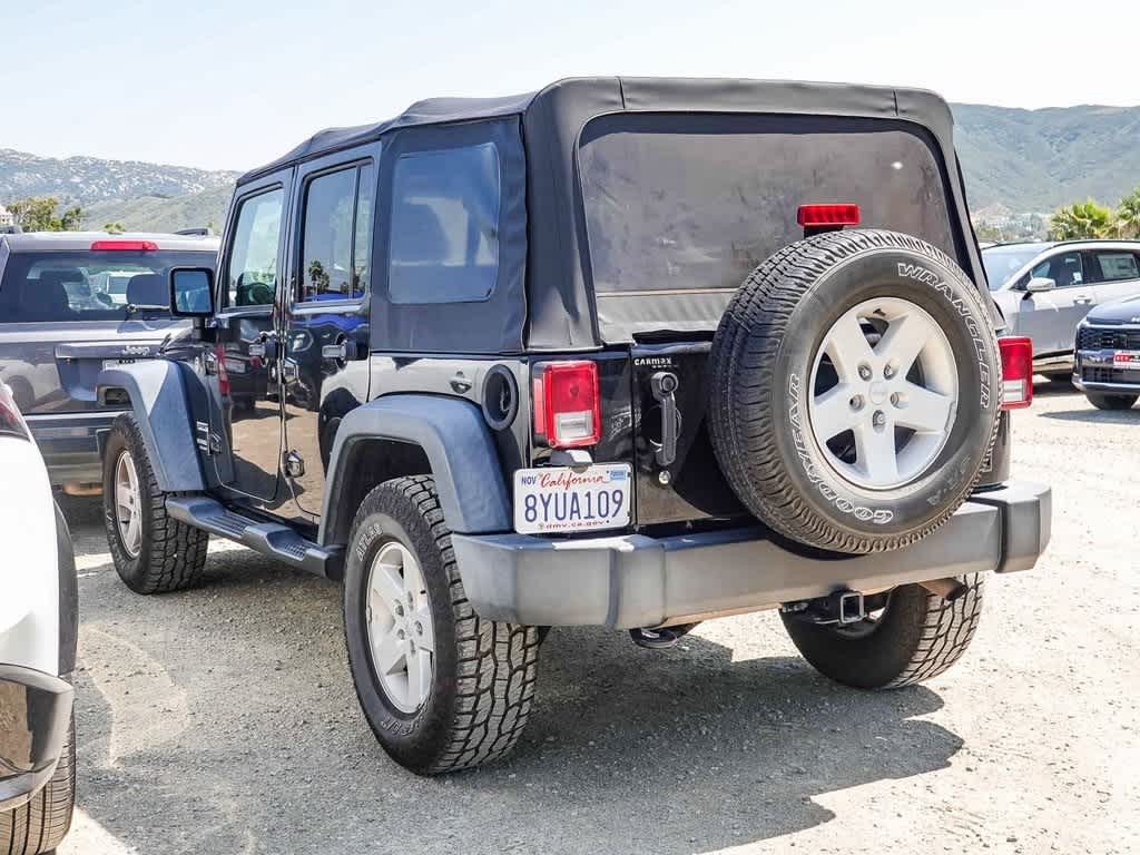 2017 Jeep Wrangler Unlimited Sport 16
