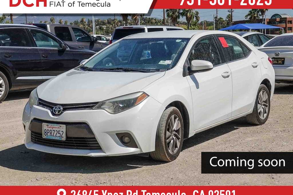 2015 Toyota Corolla LE Eco -
                  Temecula, CA