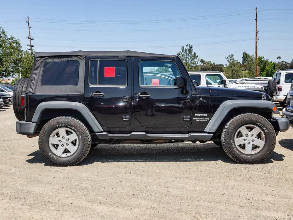 2017 Jeep Wrangler Unlimited Sport 7